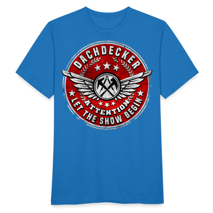 Dachdecker Premium T-Shirt - Royalblau
