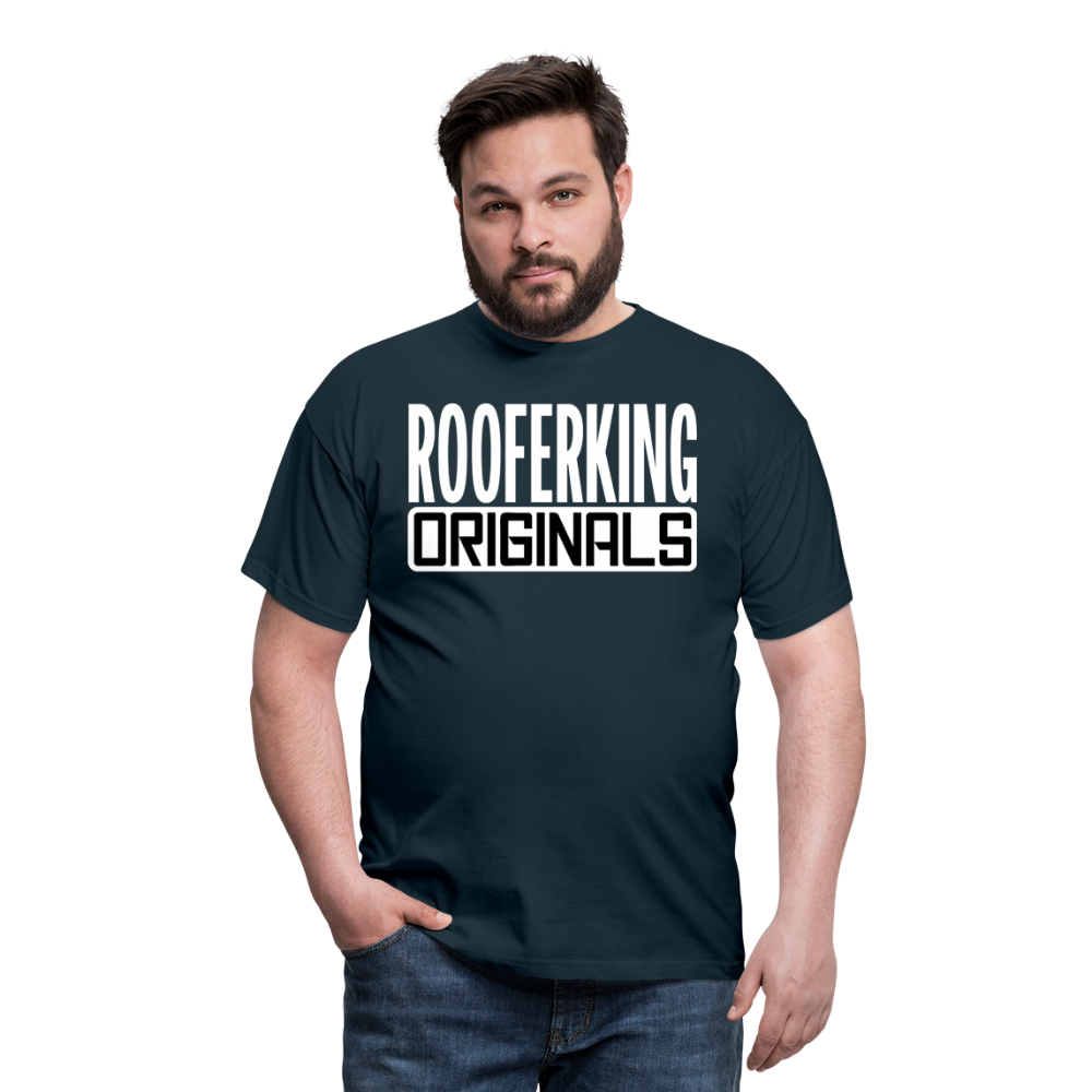 Rooferking ORIGINALS - Dachecker T-Shirt - Navy