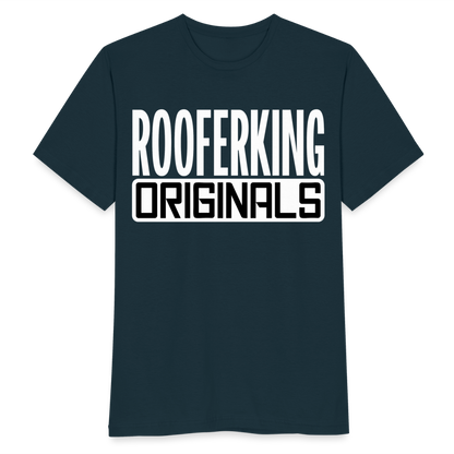 Rooferking ORIGINALS - Dachecker T-Shirt - Navy