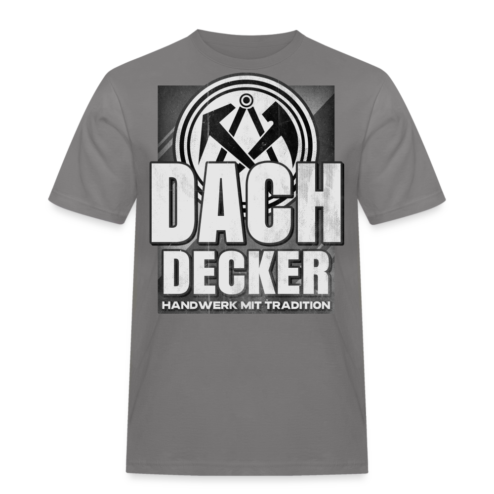 Dachdecker Workwear T-Shirt - Grau