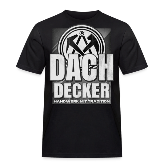 Dachdecker T-Shirt bedruckt www.rooferking.de