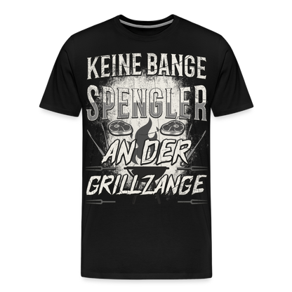 Spengler Vatertags Grill T-Shirt - Schwarz