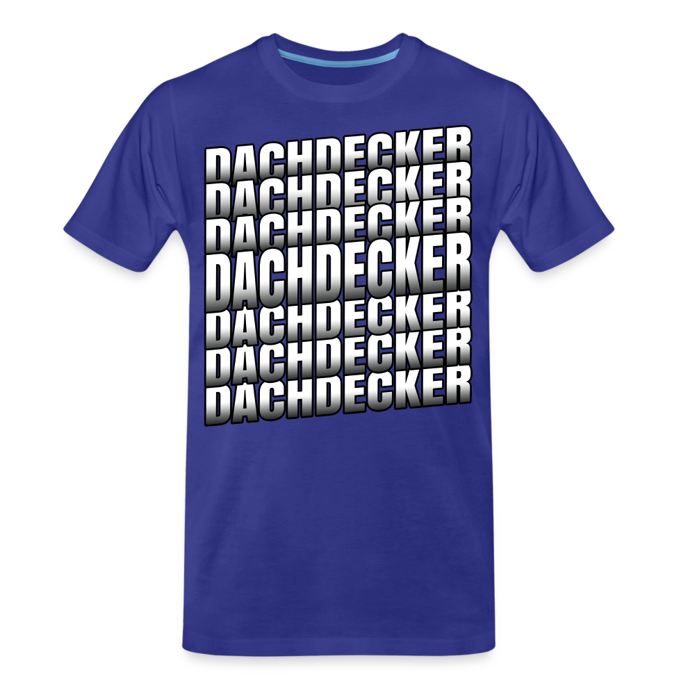Dachdecker Premium T-Shirt - Königsblau