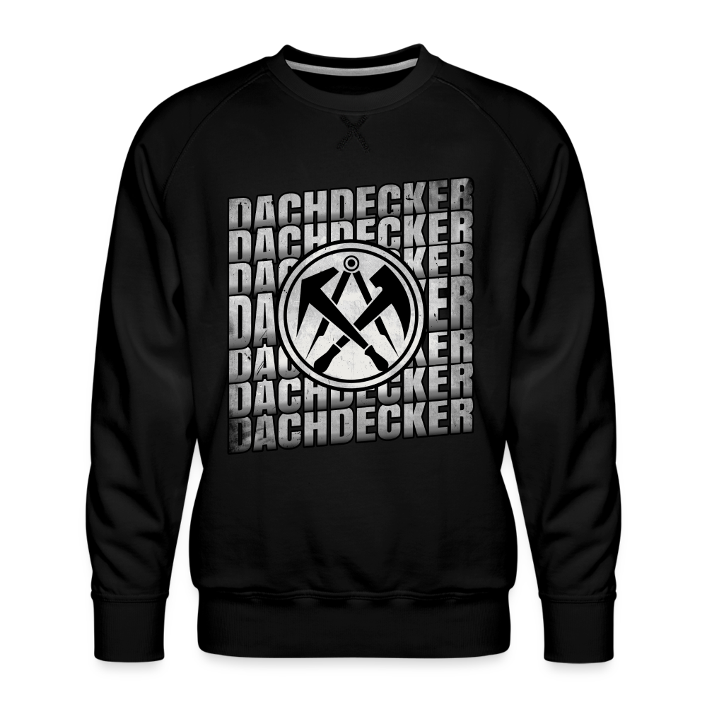 Dachdecker Premium Pullover - Schwarz