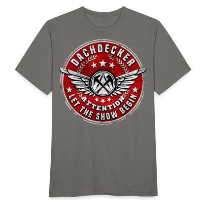 Dachdecker Premium T-Shirt - Graphit