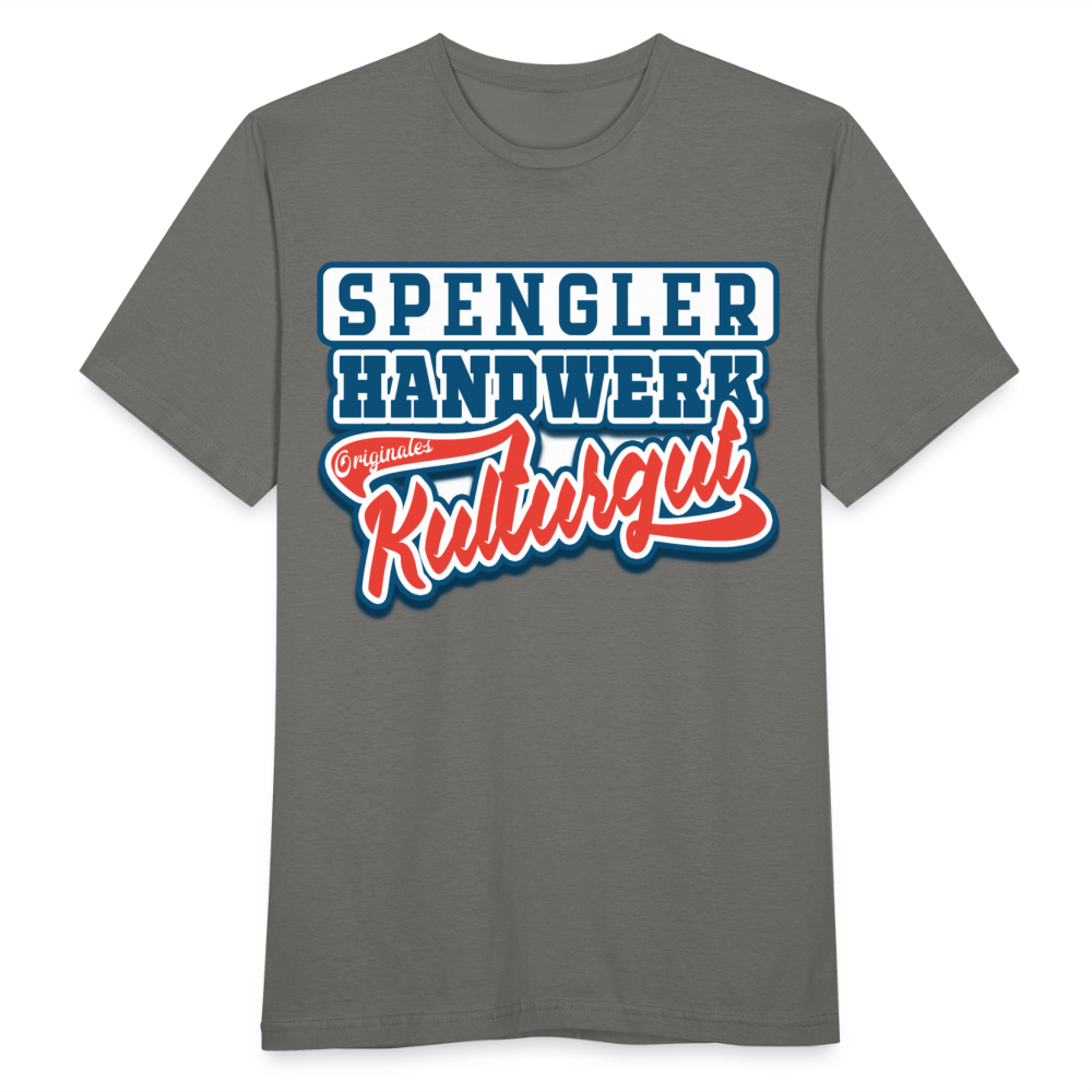 Spengler Originales Kulturgut - Männer T-Shirt - Graphit
