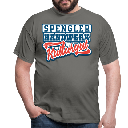 Spengler Originales Kulturgut - Männer T-Shirt - Graphit