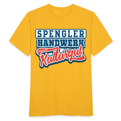 Spengler Originales Kulturgut - Männer T-Shirt - Gelb