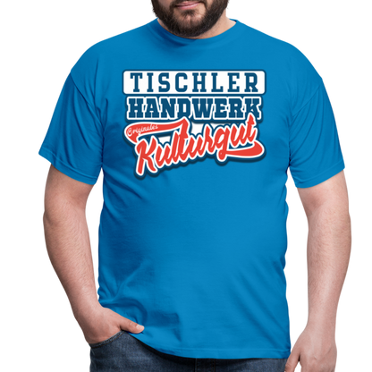 Tischler Originales Kulturgut - Männer T-Shirt - Royalblau