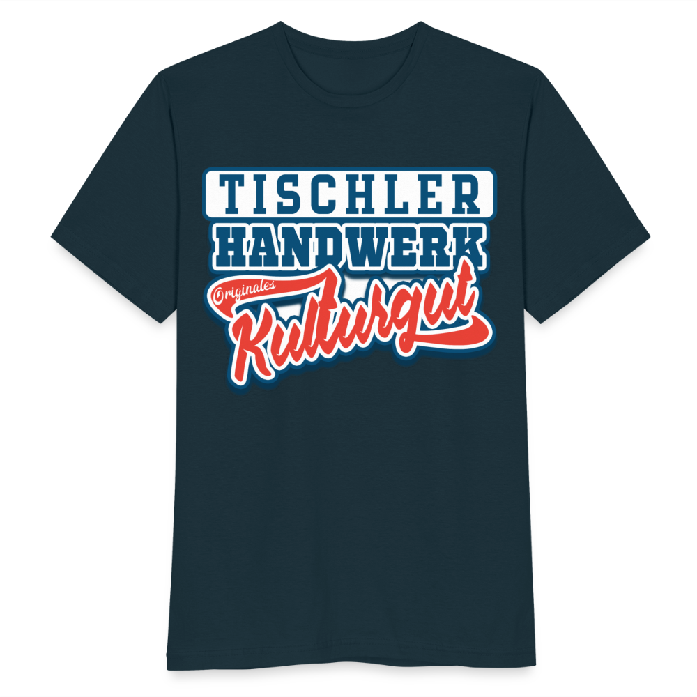 Tischler Originales Kulturgut - Männer T-Shirt - Navy