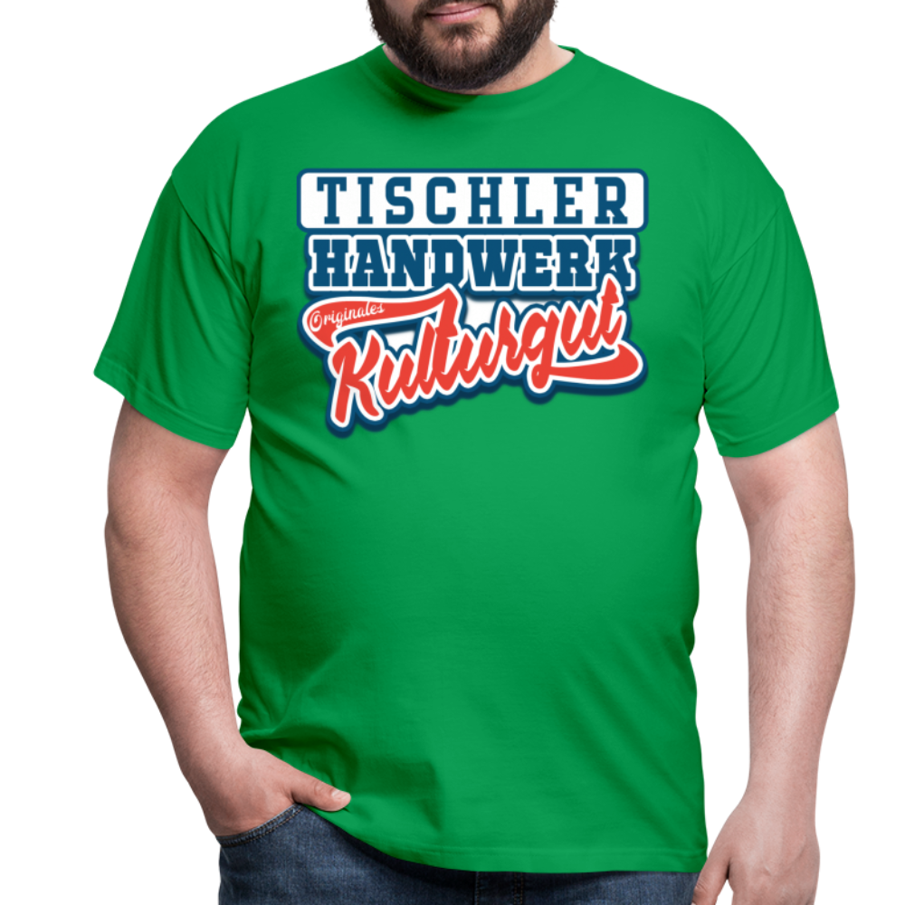 Tischler Originales Kulturgut - Männer T-Shirt - Kelly Green