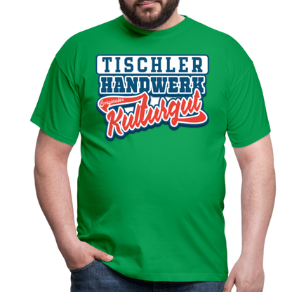 Tischler Originales Kulturgut - Männer T-Shirt - Kelly Green