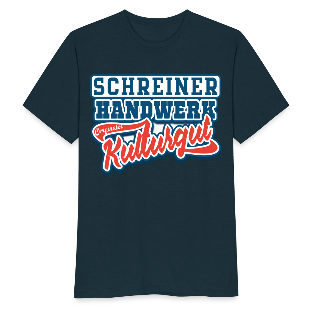 Schreiner Originales Kulturgut - Männer T-Shirt - Navy