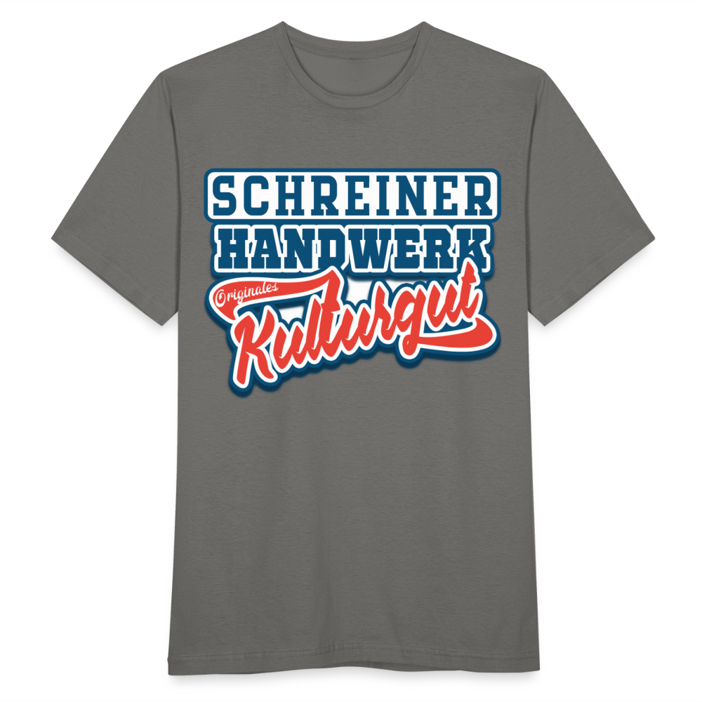 Schreiner Originales Kulturgut - Männer T-Shirt - Graphit