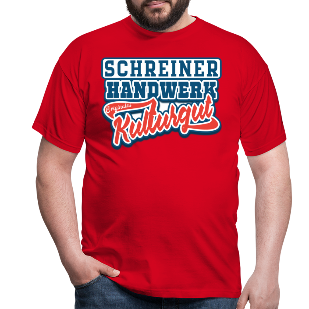 Schreiner Originales Kulturgut - Männer T-Shirt - Rot