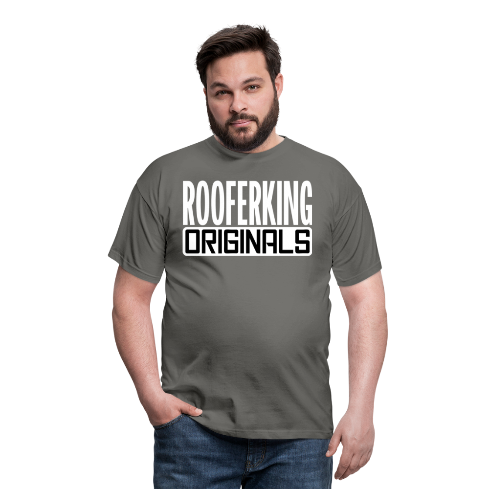 Rooferking ORIGINALS - Dachecker T-Shirt - Graphit