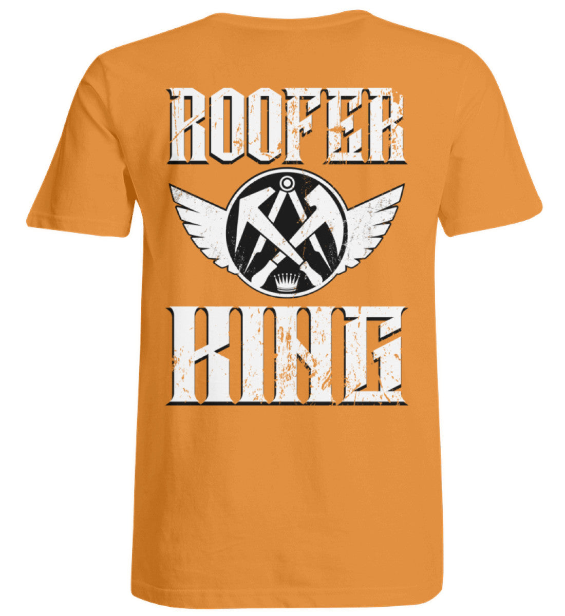 Dachdecker T-Shirt / Rooferking  - Übergrößenshirt €26.95 Rooferking