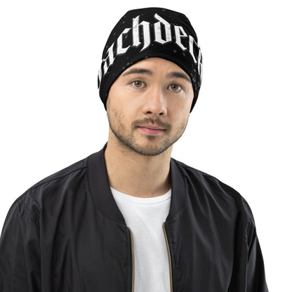 Roofer beanie with all-over print
