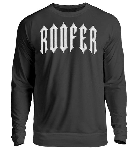 Roofer  - Dachdecker Sweatshirt mit Stick €44.95 Rooferking
