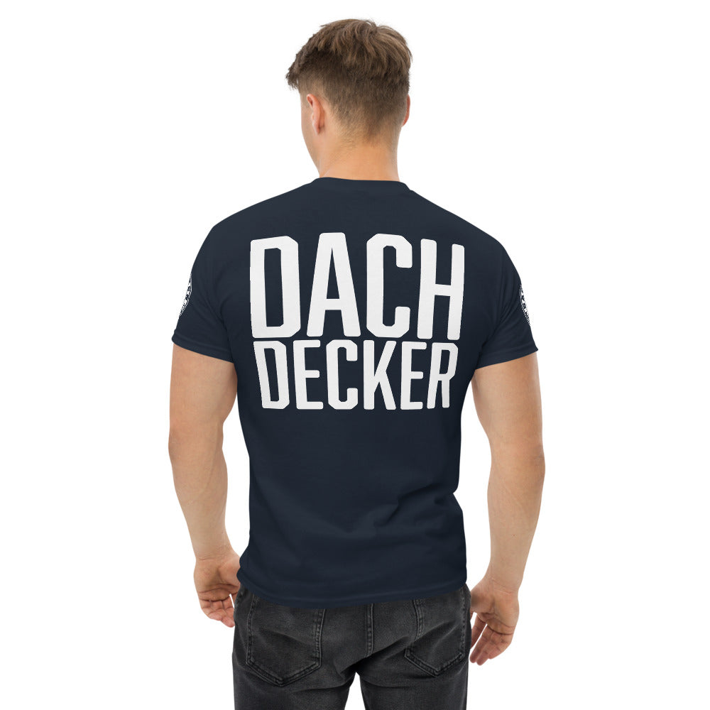 Dickes Stoff-T-Shirt für Dachdecker Personalisierbar