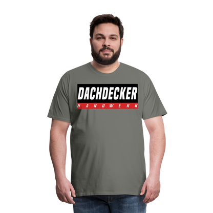 Dachdecker Premium T-Shirt - Asphalt
