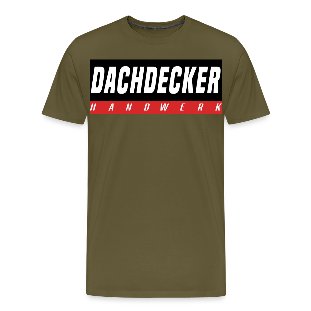 Dachdecker Premium T-Shirt - Khaki